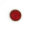 Bol de baies roses Épices Moralès vu du dessus, baies rose vif pour poissons et sauces crémeuses.